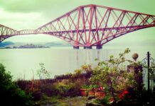 Edinburgh Road in South Queensferry, Scotland