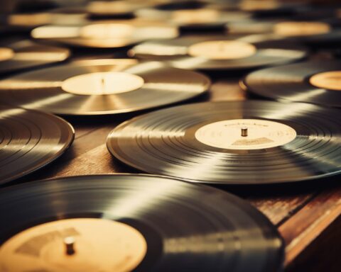 vinyl records