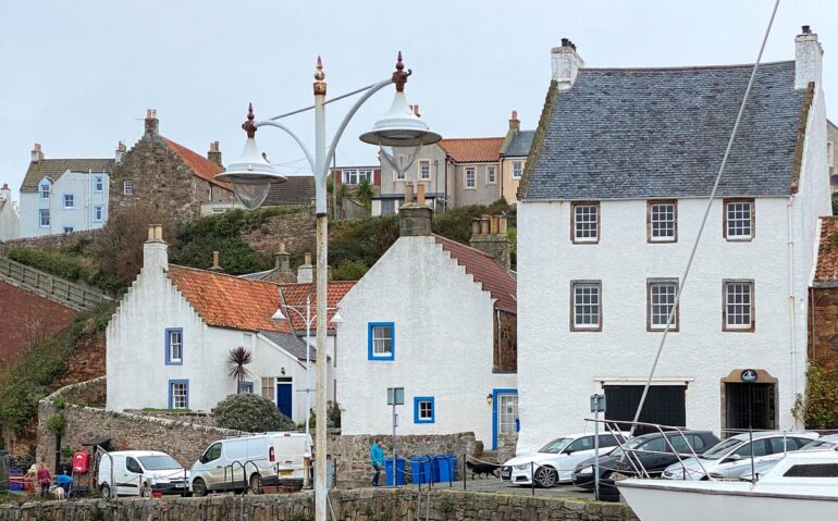 91346278 village of crail in fife scotland