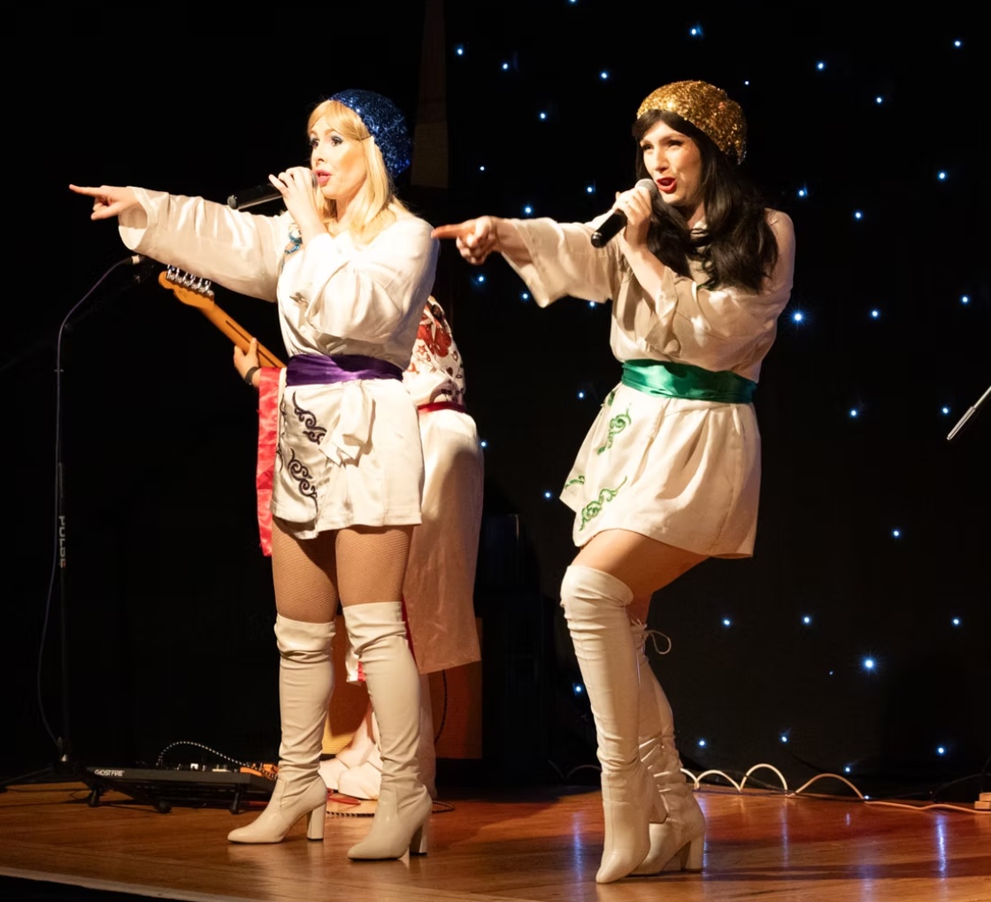Abba stage performance converted
