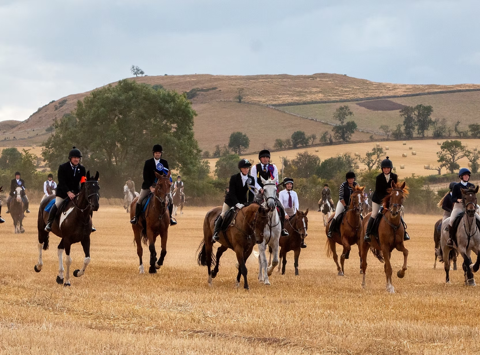 Horse riders field converted