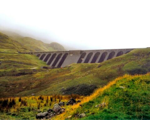 Cruachan Dam in Argyll