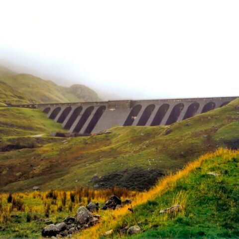 Cruachan Dam in Argyll
