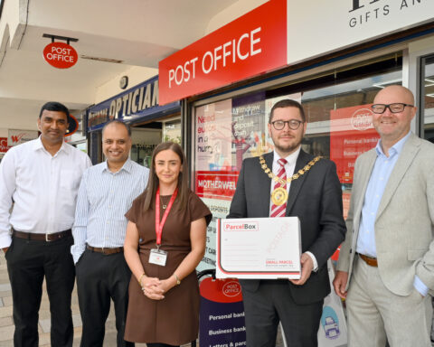 post office opening in motherwell