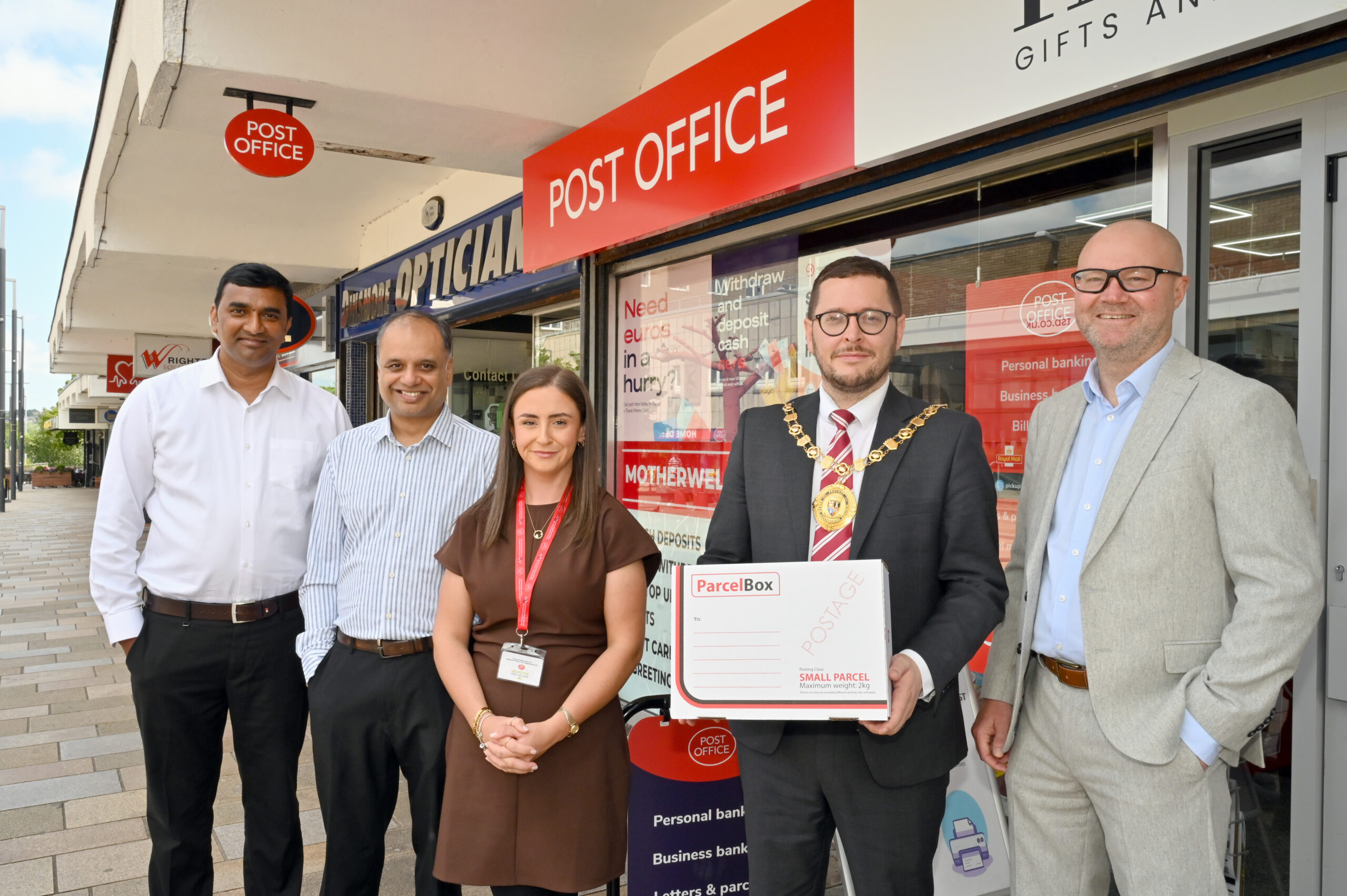 post office opening in motherwell