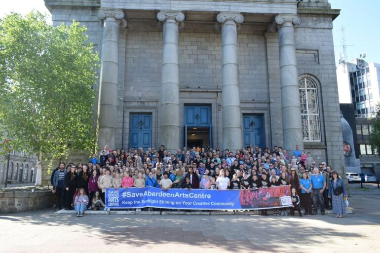 Aberdeen Arts Centre has raised almost £88k in six weeks towards its three year target