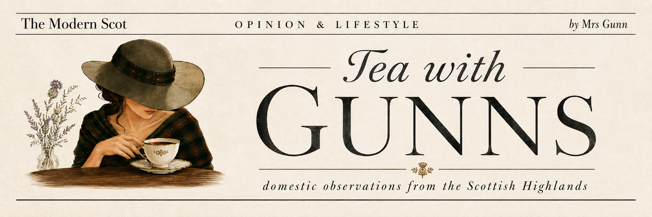 Tea With Gunns — Critical Observations of Ordinary Life by Mrs Gunn