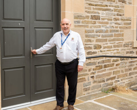 Norman Rendall hangs up his keys