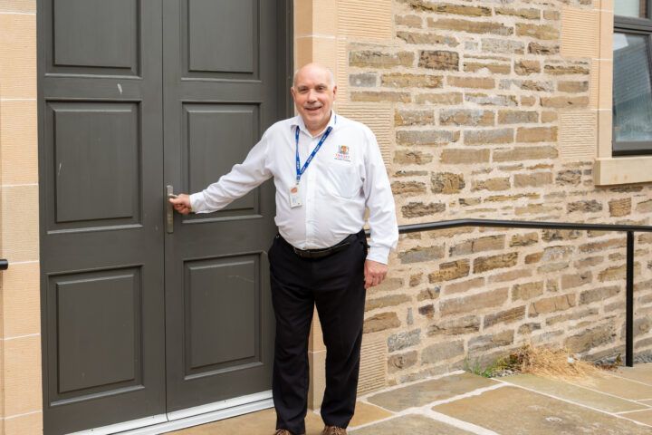 Norman Rendall hangs up his keys