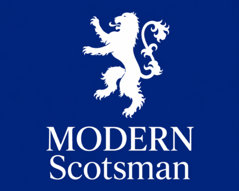 Modern Scot Blue Square