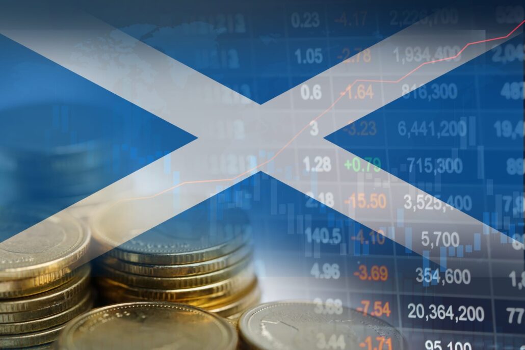 87870194 stock market investment trading financial coin and scotland fla