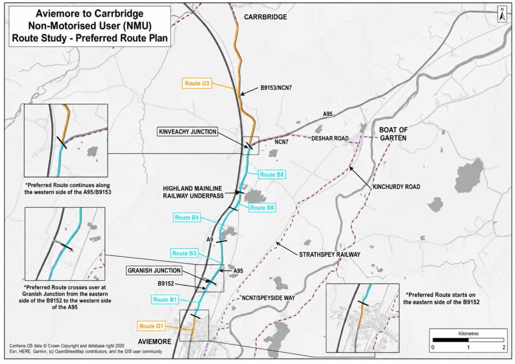 Aviemore To Carrbridge Route Moves Closer To Planning Decision After Years Of Delay