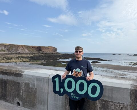 GoFibre celebrates 1000 customers in Eyemouth 2