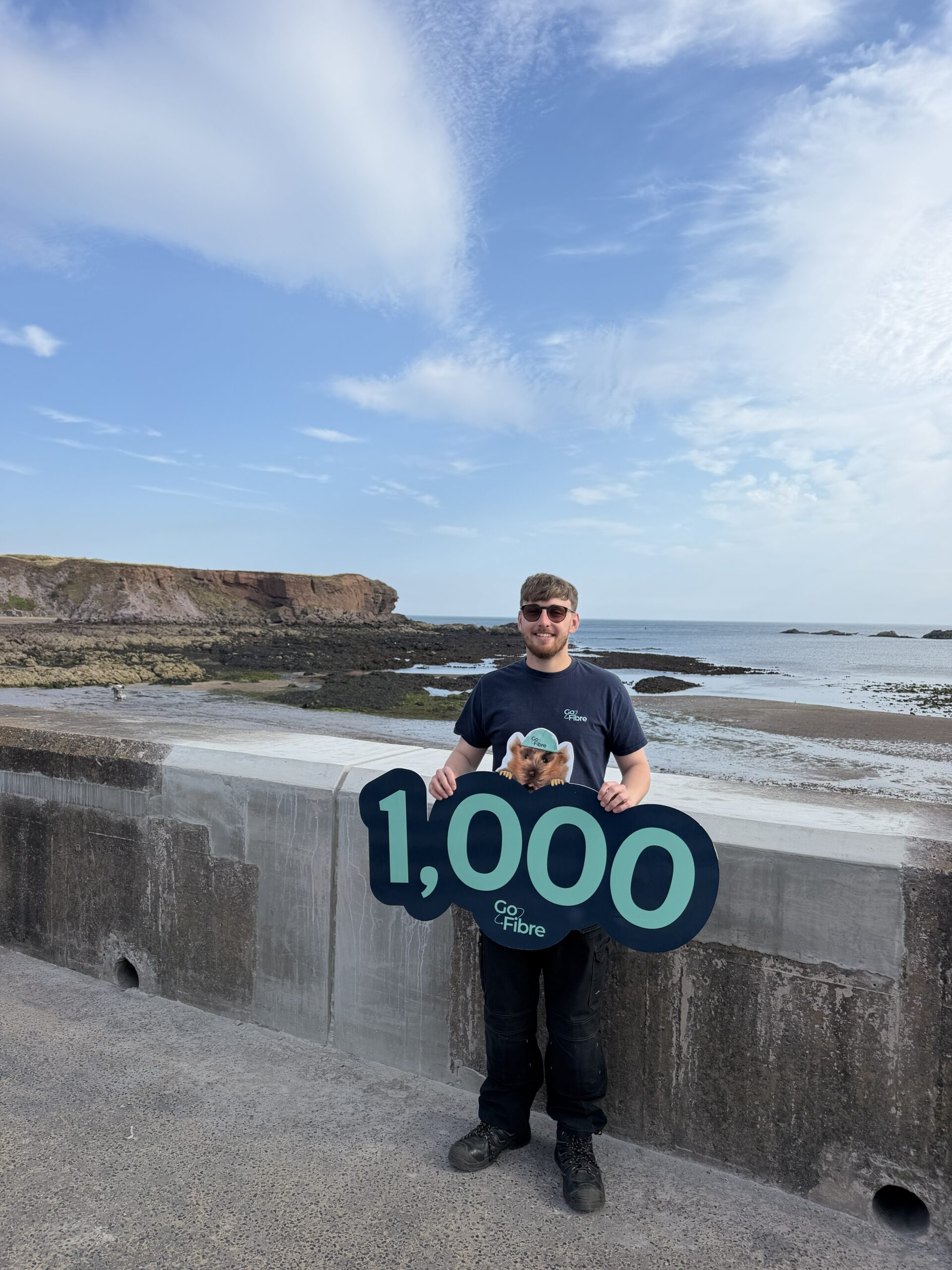 GoFibre celebrates 1000 customers in Eyemouth 2