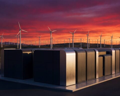 101704886 battery energy storage system and wind farm infrastructure