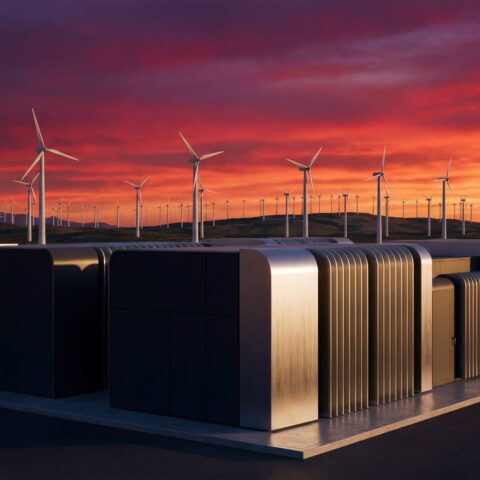 101704886 battery energy storage system and wind farm infrastructure