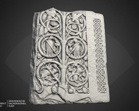 Shrine Fragment, Jedburgh Abbey 3D model