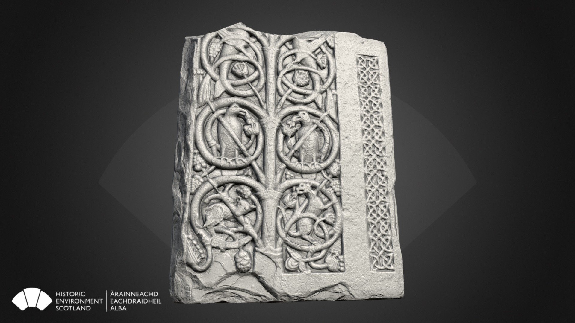 Shrine Fragment, Jedburgh Abbey 3D model