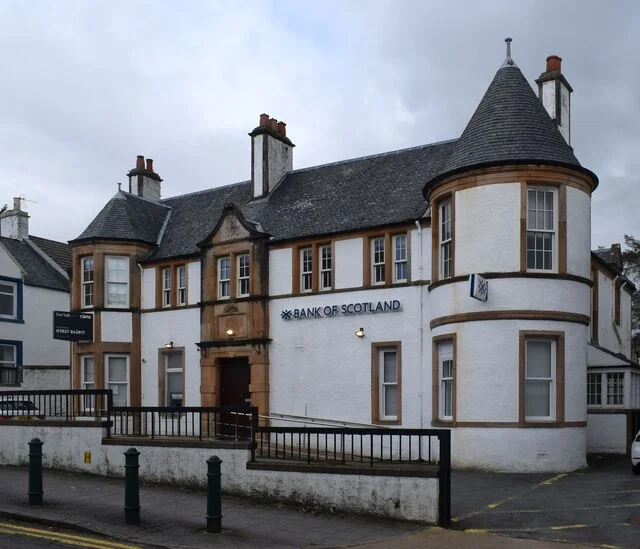 The former Bank of Scotland at Kyle of Lochalsh