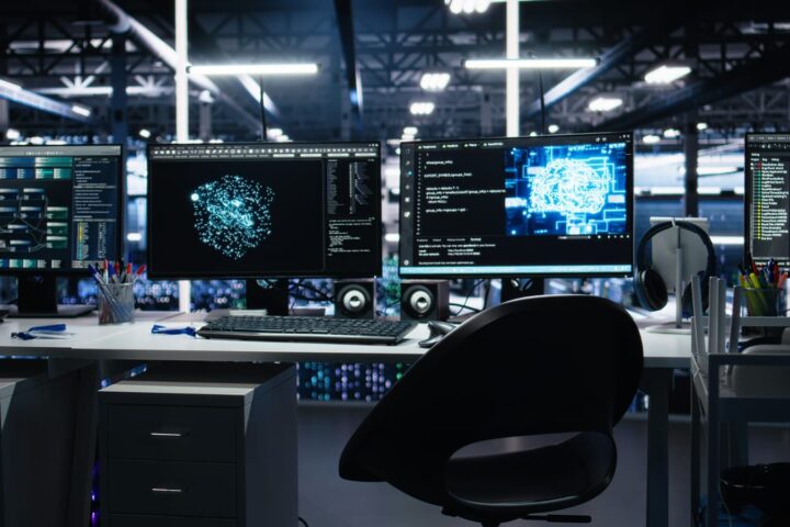 100038676 computers in data center supporting ai training workflows