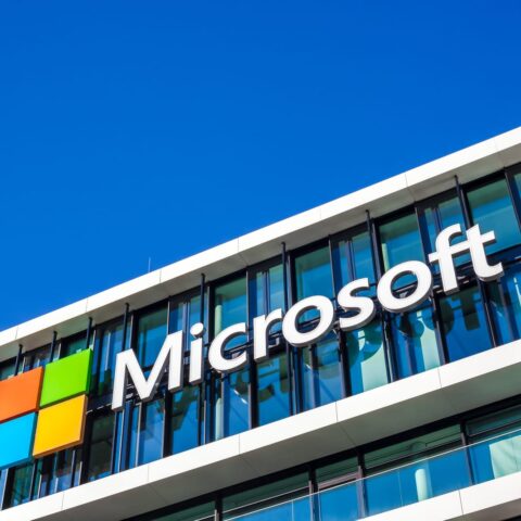 93064936 microsoft logo at office building munich germany