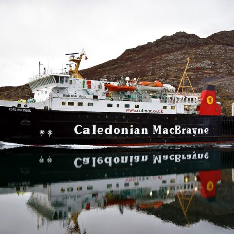MV Lord of the Isles Approaching Lochboisdale, 10 May 2017