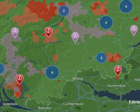 Modern scot power outages feature