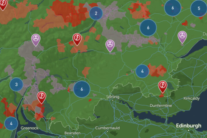 Modern scot power outages feature