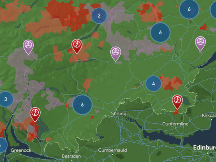 Modern scot power outages feature